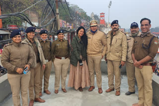 Tv Actress Kavita Kaushik visits Haridwar