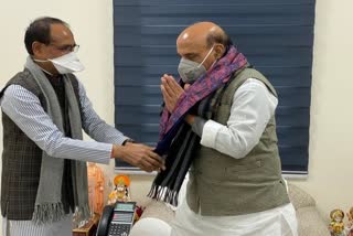 Rajnath Singh and Shivraj