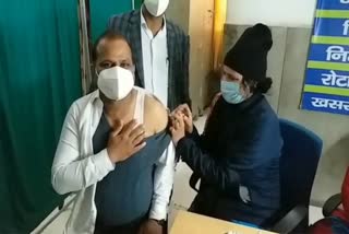 500 health workers vaccinated Rewari