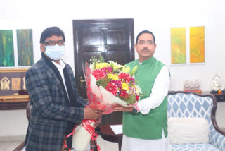 Pralhad Joshi calls on Jharkhand CM, discuss coal mining