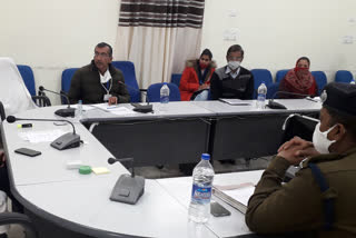 Jhunjhunu District Collector, Collector holds review meeting, review meeting with committee