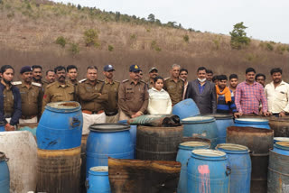 Illicit liquor recovered