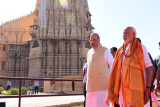 pm modi appointed chairman of somnath temple trust  സോമനാഥ ക്ഷേത്ര ട്രസ്റ്റ് ചെയർമാനായി പ്രധാനമന്ത്രി നരേന്ദ്ര മോദിയെ തെരഞ്ഞെടുത്തു  ന്യൂഡൽഹി  ഗുജറാത്ത്  പ്രധാനമന്ത്രി നരേന്ദ്ര മോദി  pm modi