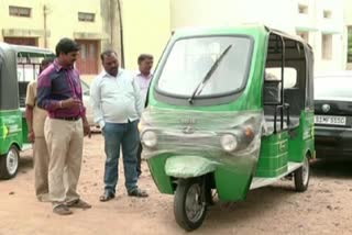 davanagere auto owners outrage on electrical autos