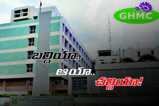 GHMC officers negligence in solving issues of people