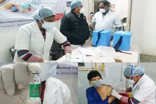 हेल्थ वर्कर्स, Health workers, वैक्सीनेट, vaccination, वैक्सीन ड्राइव, Vaccine Drive, kota latest news, कोटा लेटेस्ट न्यूज