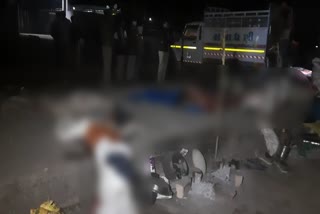 13 killed in truck crash in Surat  ഉറങ്ങിക്കിടന്നവർക്കിടയിലേക്ക്‌ ട്രക്ക്‌ പാഞ്ഞ്‌ കയറി 13 മരണം  ദേശിയ വാർത്ത  ട്രക്ക്‌ അപകട വാർത്ത  ഗുജറാത്ത്‌ വാർത്ത  gujarat news