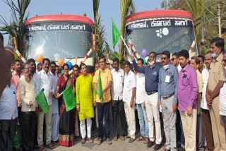 mla-as-patil-nadahalli-drive-to-new-buses-on-the-muddebihala-kaginale-route