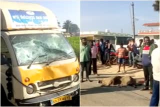 student-got-accident-after-he-waiting-for-a-bus-in-chikkaballapur