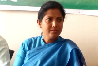 KPCC Women's Unit Chairperson Pushpa Amarnath