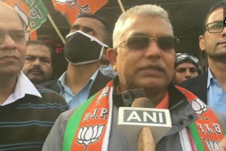 West Bengal BJP chief Dilip Ghosh