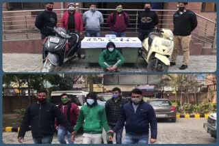 East Delhi special staff team arrested a notorious in delhi