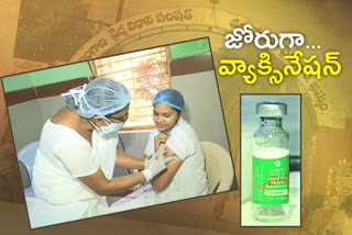 covid vaccination in khammam and bhadradri kothagudem districts