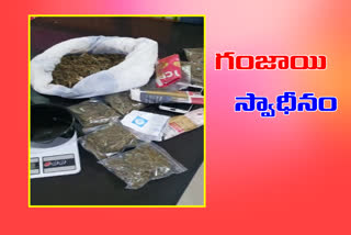 700 grams ganja seized and two persons arrested in kphb