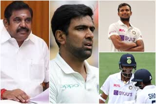 Ashwin Thanks Edappadi Palanisamy