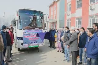 DC Ganderbal flags-off exposure tour for sheep breeders