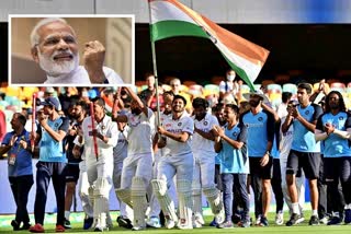PM Modi congratulates India on winning historic Test series
