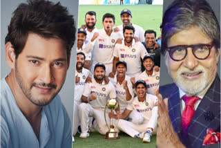 IND VS AUS: cinema celebrities heaps praise on Team India after historic win