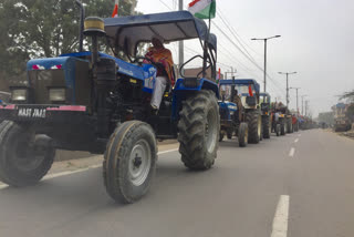 bhiwani farmers tractor parade