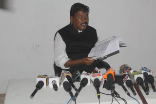mla Bandhu Tirkey statement on HEC displaced tribals in ranchi