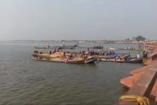 Boat operators have to pay extortion money in Danapur