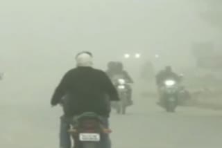 Chittorgarh under the fog, कोहरे के आगोश में चित्तौड़गढ़