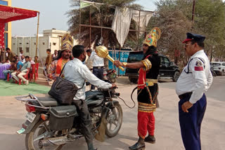 32nd Road Safety Month in katghora of korba