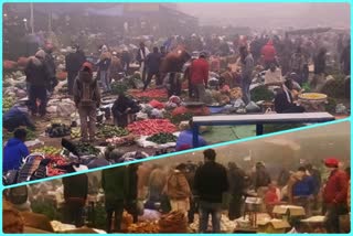 Covid guideline not followed in Keshopur vegetable market in Delhi