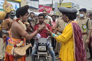 Road Safety month Awareness program held in mayiladuthurai