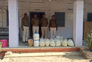 One and a half kg mawa, chemical and fake ghee seized