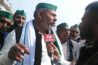 Rakesh Tikait in Ghaziabad said that we have a lot of hope from the tenth round of talks