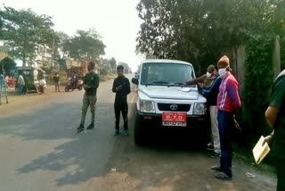 dhanbad dto conducted vehicle checking operation