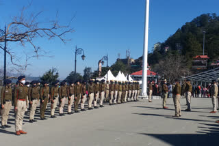 Practice of Republic Day Celebration  Parade