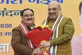 Amit Shah and JP nadda