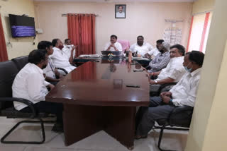 BowenPally Market Chairman meeting with South Central Railway officials