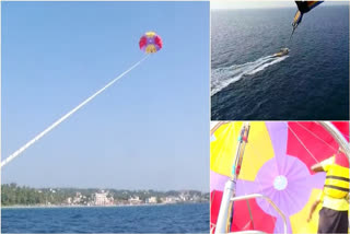 parasailing