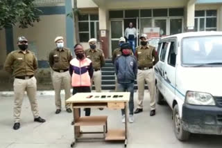 Special staff team of North West Delhi busted gang of robbers