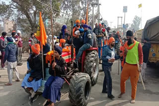 sonipat farmers kirtan