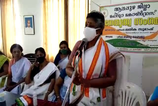 Mahila Congress on election seats of local body election  മഹിളാ കോൺഗ്രസ് സീറ്റുകൾ ആവശ്യപ്പെട്ടു  മഹിളാ കോൺഗ്രസ് സംസ്ഥാന പ്രസിഡന്‍റ് ലതികാ സുഭാഷ്  Latika Subhash, State President, Mahila Congress