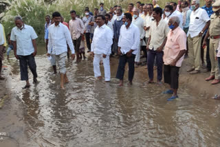 Comprehensive land survey in Battivalasa .. Initiated by MLA