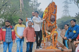 Former MP paid tribute to Maharana Pratap