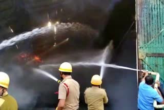 fire at hastings jute mill in hooghly