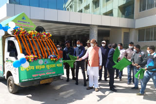 MP jyant sinha leaves awareness Rath in Hazaribag