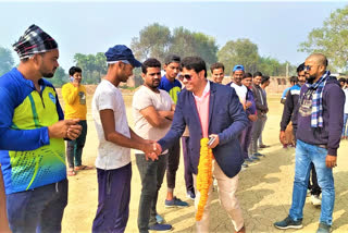 cricket match in kaimur