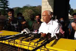 Chief Minister BS Yediyurappa