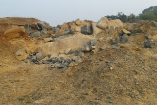 heavy blasting in stone mines