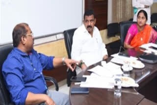 minister perni nani review on machilipatnam port building