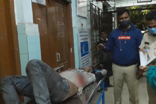A young man was shot in Bhatpara