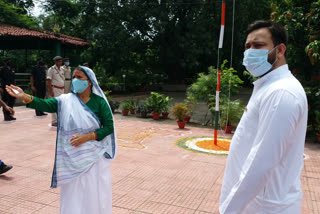 Rabri devi and tejashwi