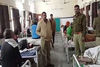 धौलपुर में लाठी भाटा जंग, Dholpur crime news